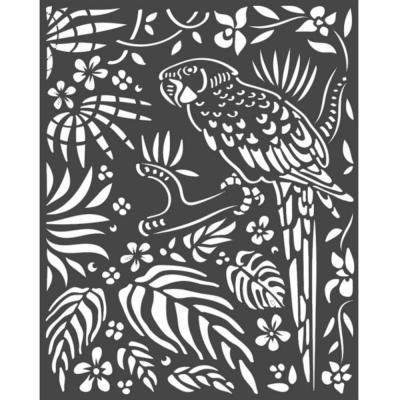 Stamperia Stencil - Parrot